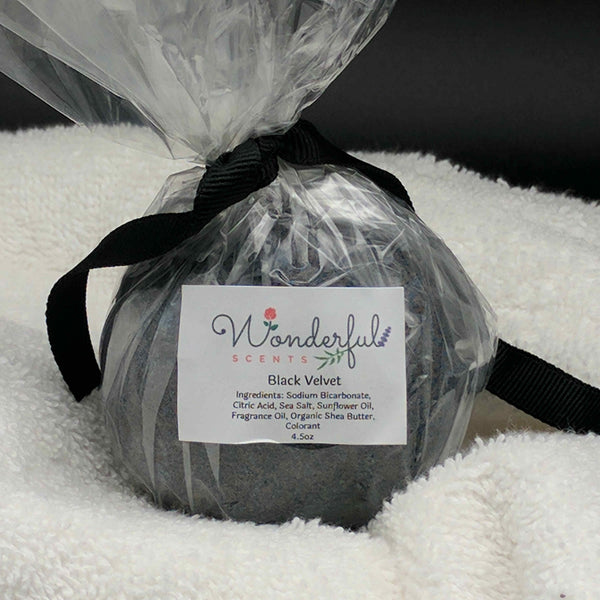 Black Velvet Bath Bomb 4.5oz