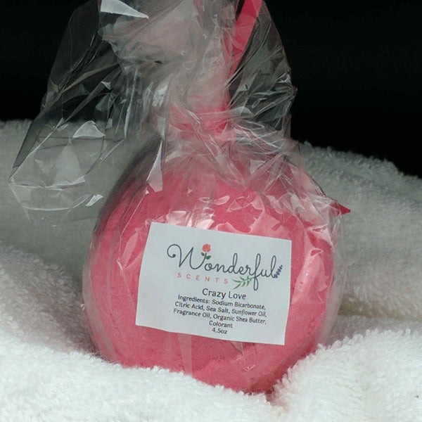 Crazy Love Bath Bomb 4.5oz