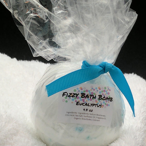 Eucalyptus Bath Bomb Bath Fizzy 4.5 oz