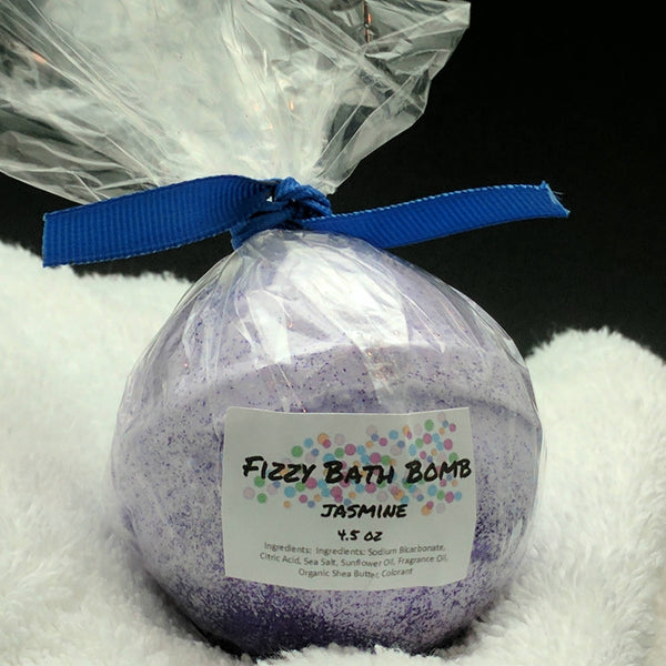 Jasmine Bath Bomb Bath Fizzy 4.5 oz