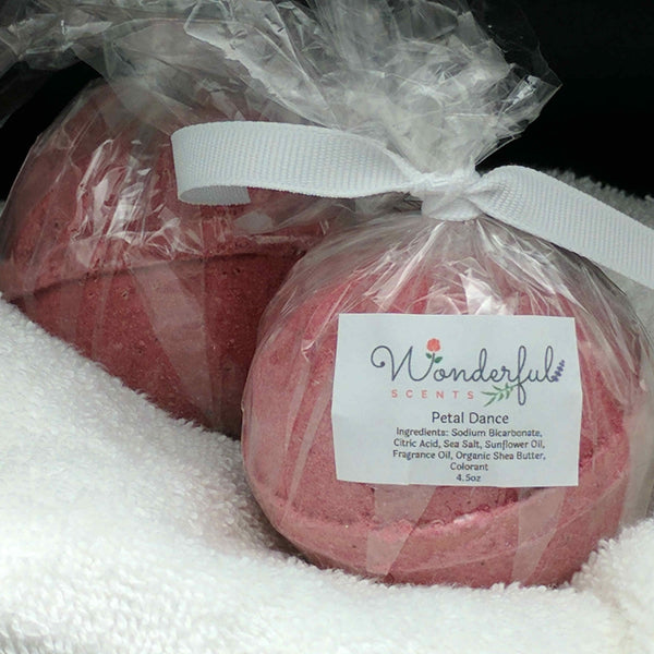 Petal Dance Bath Bomb 4.5oz 2pk