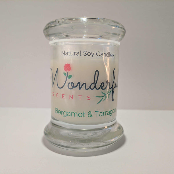 Soy Wax 2.75 oz Status Jar Scented Bergamont and Tarragon