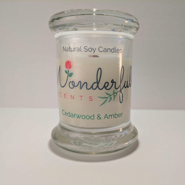 Soy Wax 2.75 oz Status Jar Scented Cedarwood and Amber