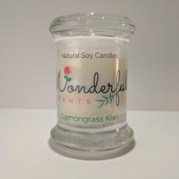 Soy Wax 2.75 oz Status Jar Scented Lemongrass Kiwi