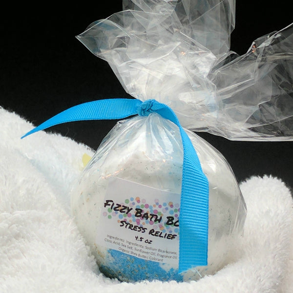 Stress Relief Bath Bomb Bath Fizzy 4.5 oz