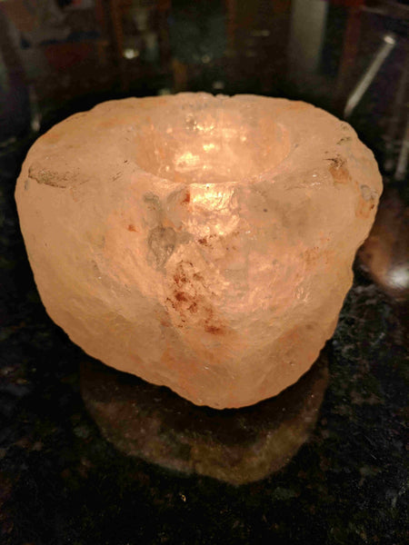 Himalayan Salt Tealight Candle Holder