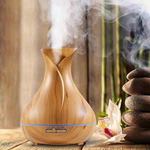 Wonderful Scents 400 ml Essential Oil Light Wood Diffuser