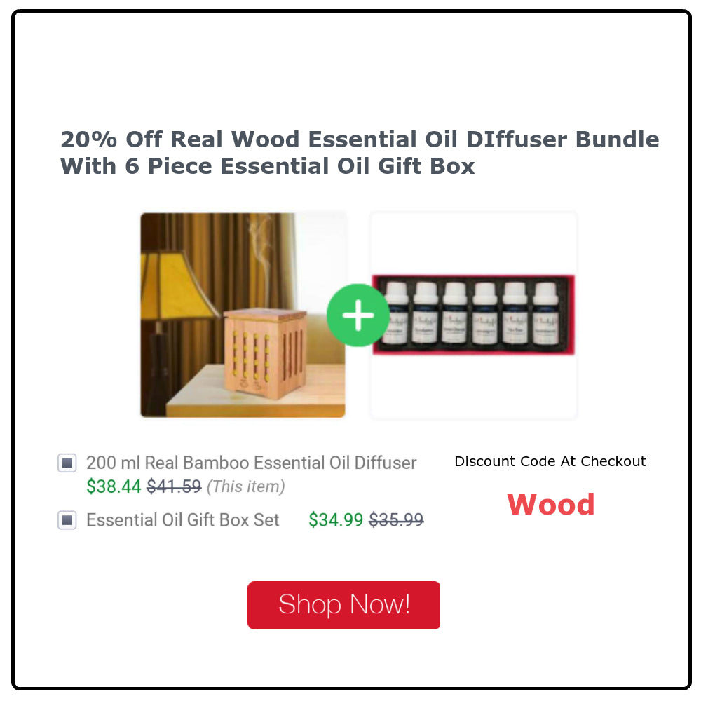 Bathsandbodyworkus Real Wood Essential Oil Gift Set Sale