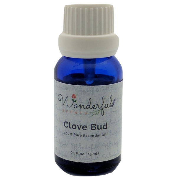 Wonderful Scents Clove Bud Essential Oil 15 ml Bottle