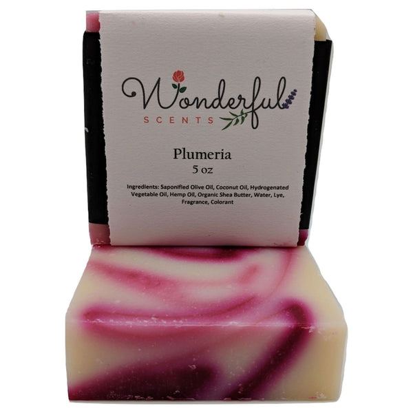 Wonderful Scents Cold Press Soap Plumeria 2 Bars