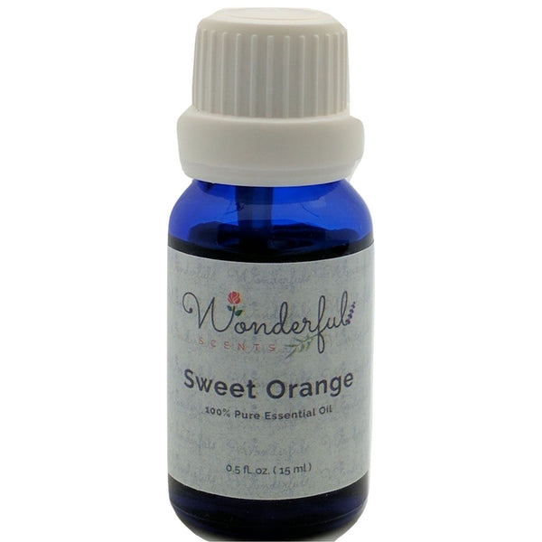 Wonderful Scents Sweet Orange Essential Oil 15 ml Bottle